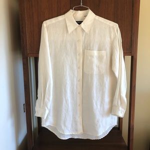 SOLD • minimal button front shirt